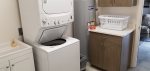 Shared washer and dryer with the Heywood Heritage Home
